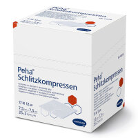 Hartmann Peha Schlitzkompressen steril, 50 x 2...