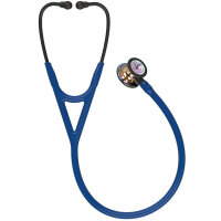 Littmann Cardiology IV Stethoskop Regenbogen Edition, marineblau/schwarz