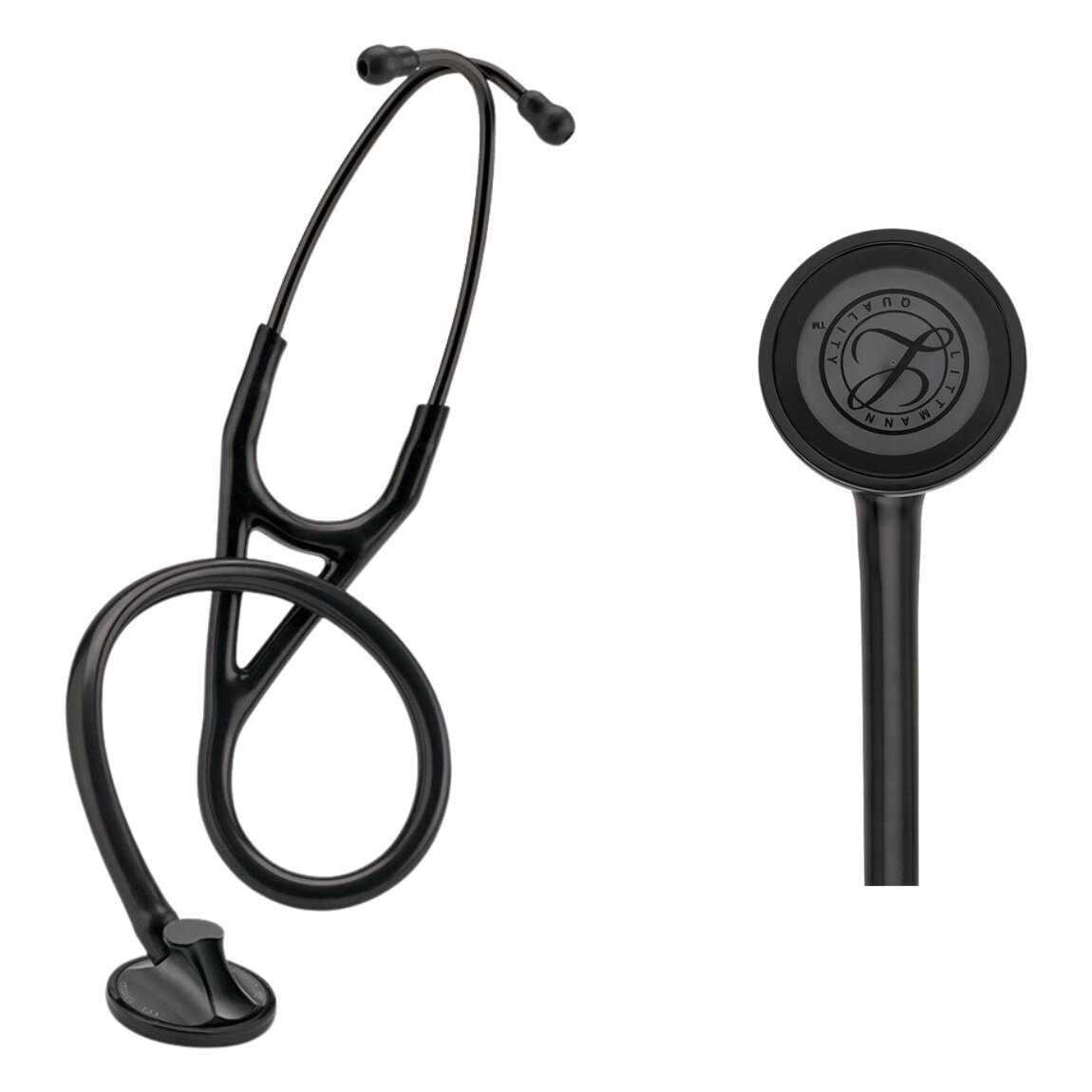 Littmann Master Cardiology Stethoskop Black Edition, schwarz - 3M
