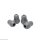 Littmann Stethoskop Ersatzteil-Set 2 Paar Soft-Ohroliven grau