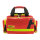 HUM AEROcase RBS1 Notfalltasche klein Größe S, signalrot Ansicht frontal