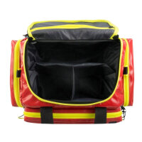HUM AEROcase 1R BM1 Notfalltasche Polyester Größe M signalrot Ansicht Rückseite