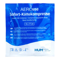 HUM AEROuse Sofort-Kältekompresse 15 x 17 cm