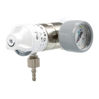 HUM AEROway Fast I Druckminderer 15l/min - Rechtsanschluss