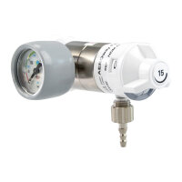 HUM AEROway Fast I Druckminderer 15l/min - Linksanschluss