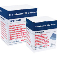 Holthaus YPSIPAD Mullkompresse 8-fach, steril, 25 x 2...