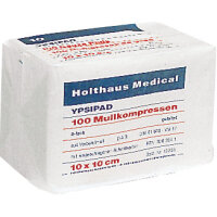 Holthaus YPSIPAD Mullkompresse 8-fach, 100 Stk. unsteril,...