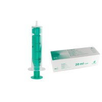 Dispomed ECOJECT Spritze 20ml 2-teilig, Luer Konnektor