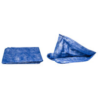 Rescue Trade Einmaldecke Papierfüllung, ca.500g, blau gefaltet und aufgeschlagen
