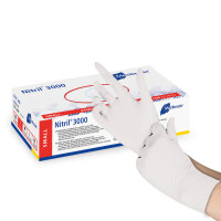 Meditrade Nitril 3000 Untersuchungshandschuhe weiß...