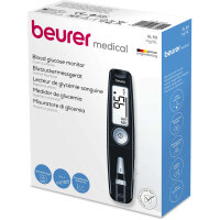 Beurer Blutzuckermessgerät GL 50 mg/dl Black, 3-in 1