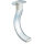 Teleflex Rüsch Guedel-Tubus PVC glasklar, Gr. 00 /ISO 4