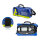 HUM AEROcase Oxybag S2 Sauerstofftasche ultramarinblau EMS Plus offen und geschlossen