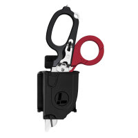 Leatherman RAPTOR Rescue Multifunktionsschere Schwarz-Rot im Utility Holster/ Gebrauchs-Holster