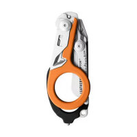 Leatherman RAPTOR Rescue Multifunktionsschere Schwarz - Orange zusammengeklappt, Ansicht Vorderseite