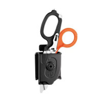 Leatherman RAPTOR Rescue Multifunktionsschere Schwarz - Orange im Utility Holster/ Gebrauchs-Holster