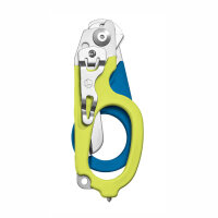 Leatherman RAPTOR Rescue Multifunktionsschere Gelb - Blau zusammengeklappt, Ansicht Vorderseite