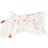 First Care Emergency Bandage 3,7 m x 10 cm, weiß