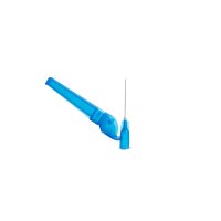 Dispomed NEOJECT Safety Kanüle blau, 23G x 1"