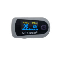 HUM AEROcheck Pulsoximeter HPO11-FCE Draufsicht