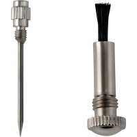 HUM AEROcheck Reflexhammer nach Buck, Darstellung Nadel und Pinsel