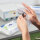 BODE Bacillol 30 Sensitive Green Tissues Anwendungsbild mit Stethoskop