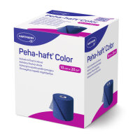 Hartmann Peha-haft Color blau 10 cm x 20 m in Faltschachtel