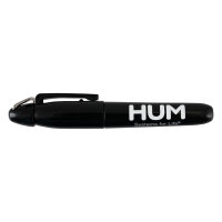 HUM AEROuse Permanent Marker schwarz, Deckel aufgesteckt