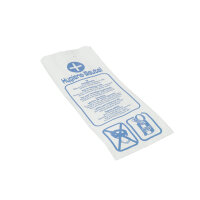 Deiss Damenhygienebeutel Papier bedruckt, weiß