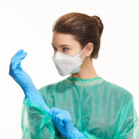 DACH Neolution Air Loop, FFP3 NR D & Typ IIR Maske mit Ohrschlaufen Anwendung