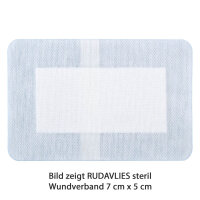 Nobamed RUDAVLIES steril Inselpflaster 7 cm x 5 cm ohne Verpackung
