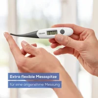 Beurer FT 16 Express Thermometer mit flexibler Spitze Flexibilitätsnachweis