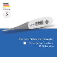 Beurer FT 16 Express Thermometer mit flexibler Spitze 10 Sekunden Expressmessung