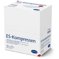 Hartmann ES-Kompressen steril 7,5 cm x 7,5 cm, 8-fach, 25 x 2 Stück