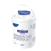 BODE X-Wipes Tuchspender für alle Tuch-Varianten blau